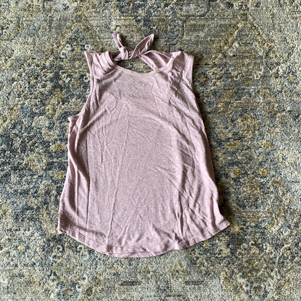 Old Navy Baby Pink Tie Tank